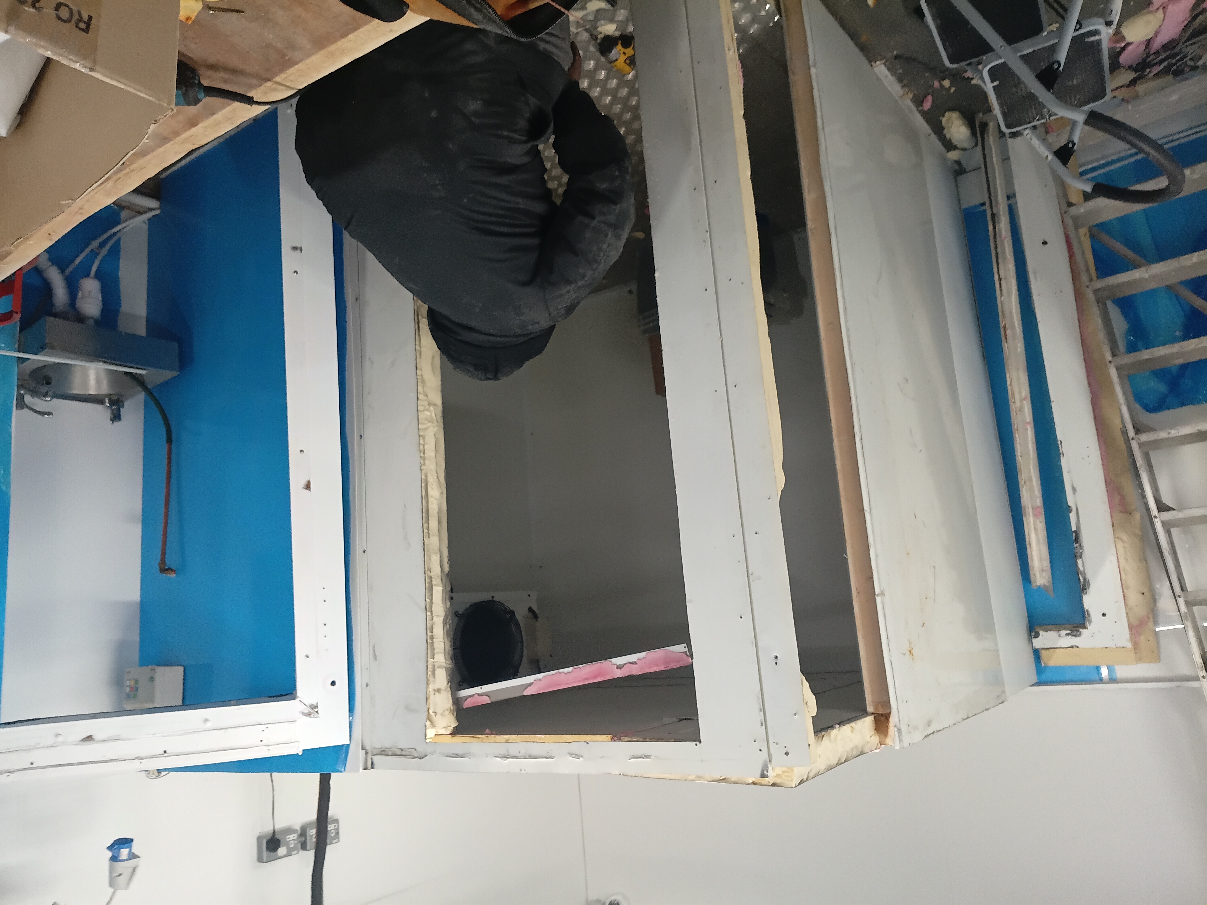 Two-room temperature controlled layout upgrade